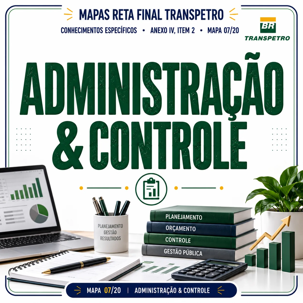Mapas Visuais Completos da Competência Administração e Controle
