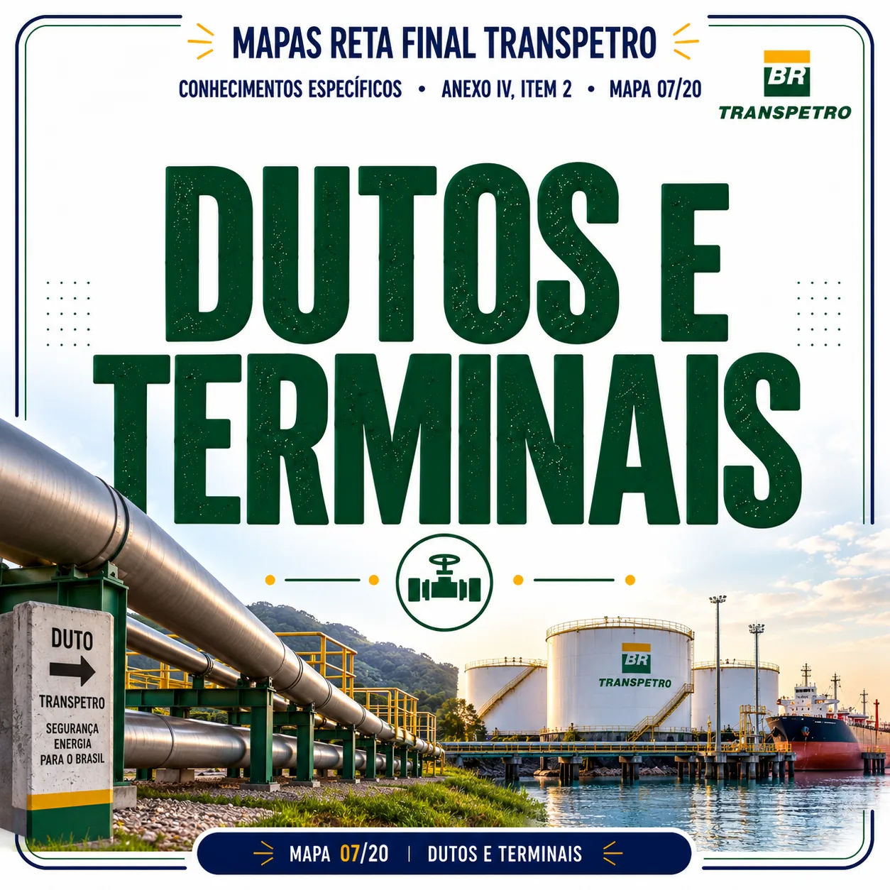 Mapas Visuais Completos da Competência Dutos e Terminais
