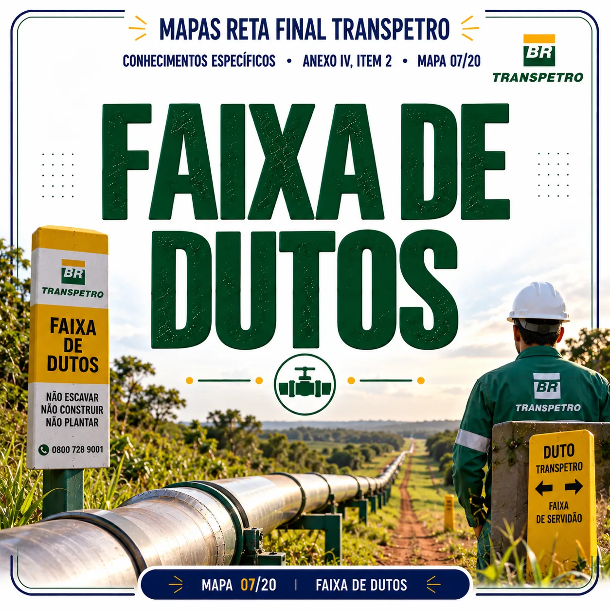 Mapas Visuais Completos da Competência Faixa de Dutos